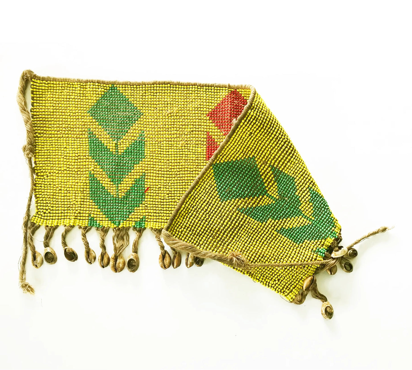 #55 Ceremonial Skirt Kirdi Beaded Cache Sex Pikuran Cameroon