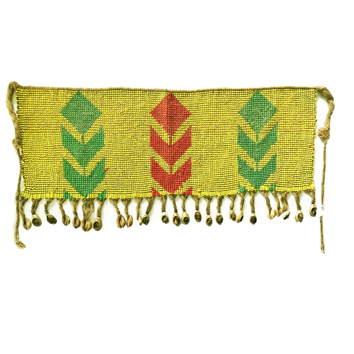 #55 Ceremonial Skirt Kirdi Beaded Cache Sex Pikuran Cameroon