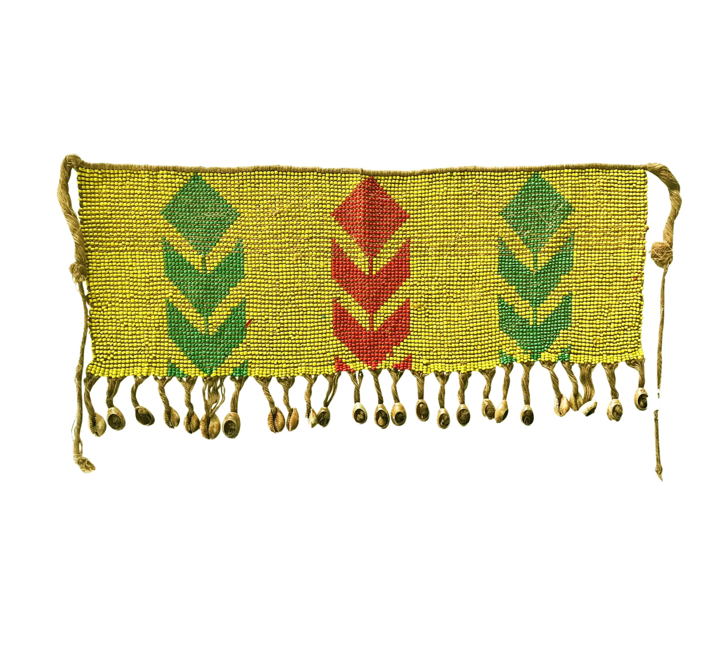 #55 Ceremonial Skirt Kirdi Beaded Cache Sex Pikuran Cameroon