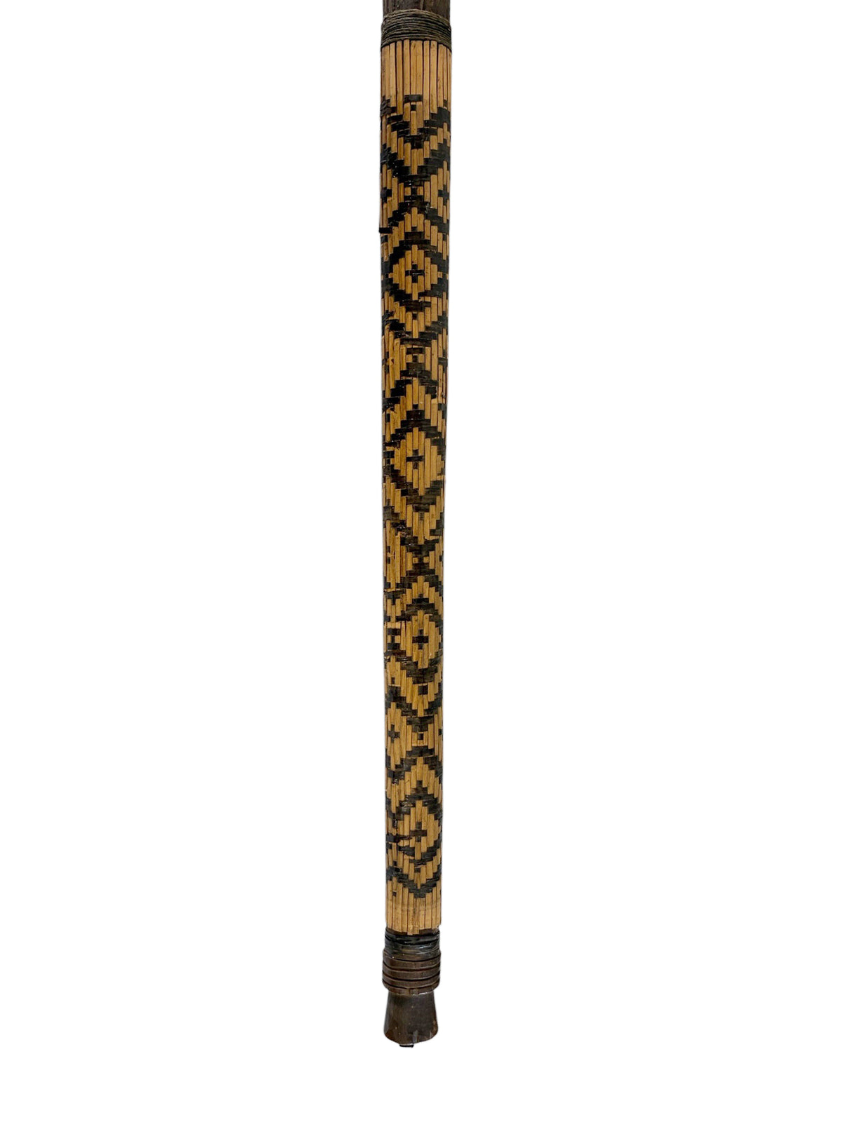 #1299 From a private collection Vintage Woden Ceremonial Karaja People Otote Mace 29" H