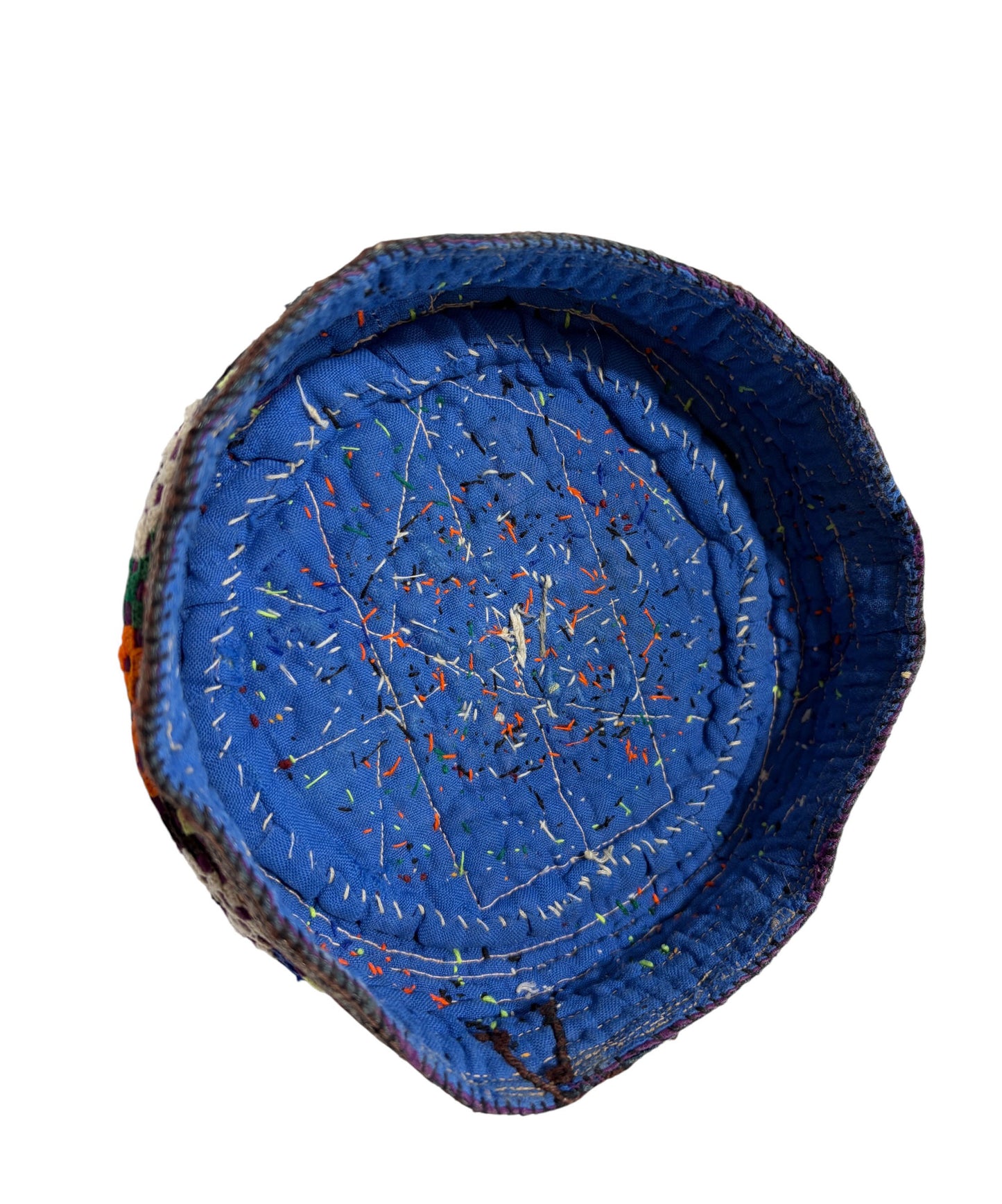 #692 Tribal mid-1900's Central Asian Hand made Afghan-Turkmen Cap