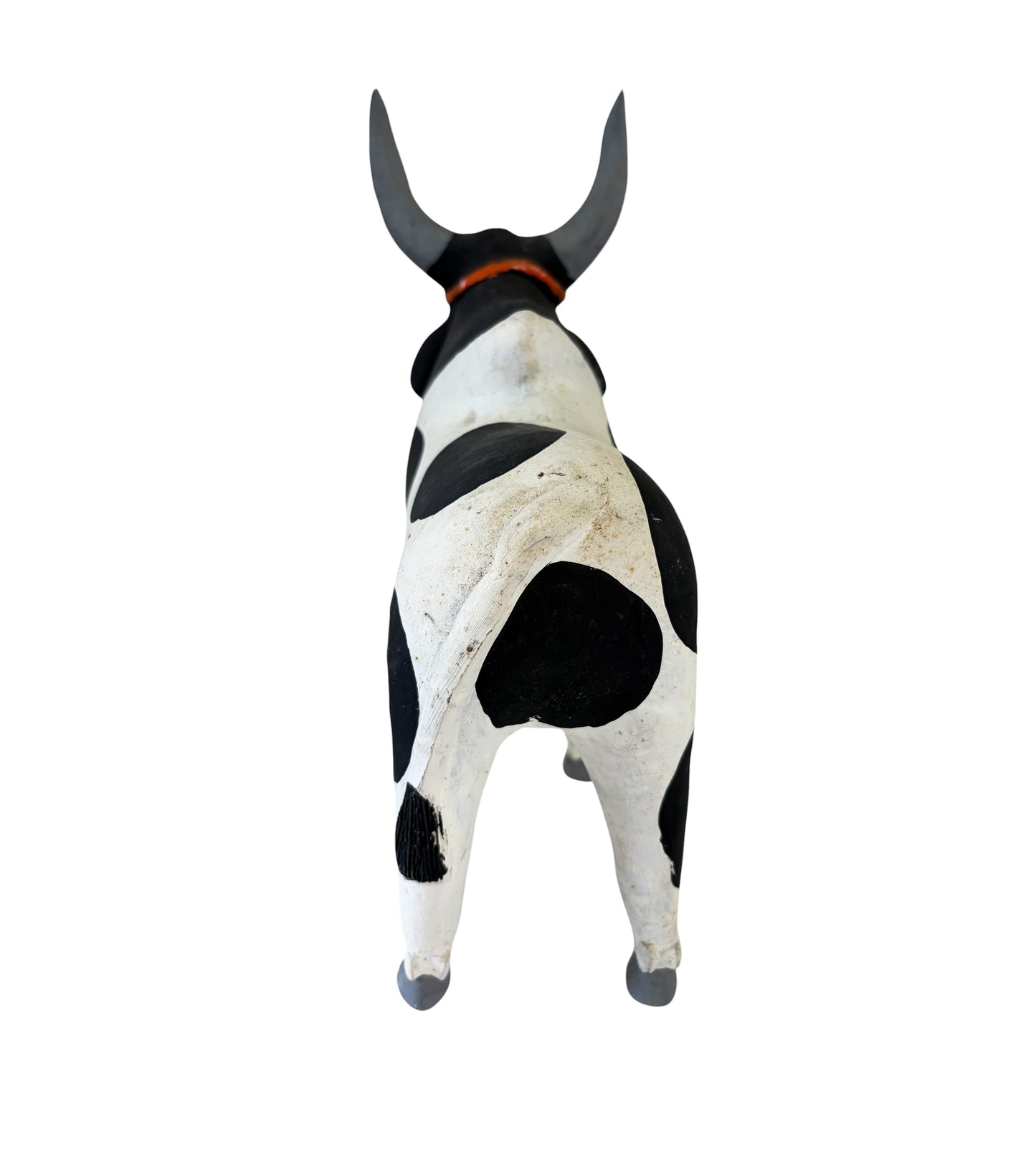 #713 Original rare Vintage Brazilian Folk Art Ceramic of a Bull
