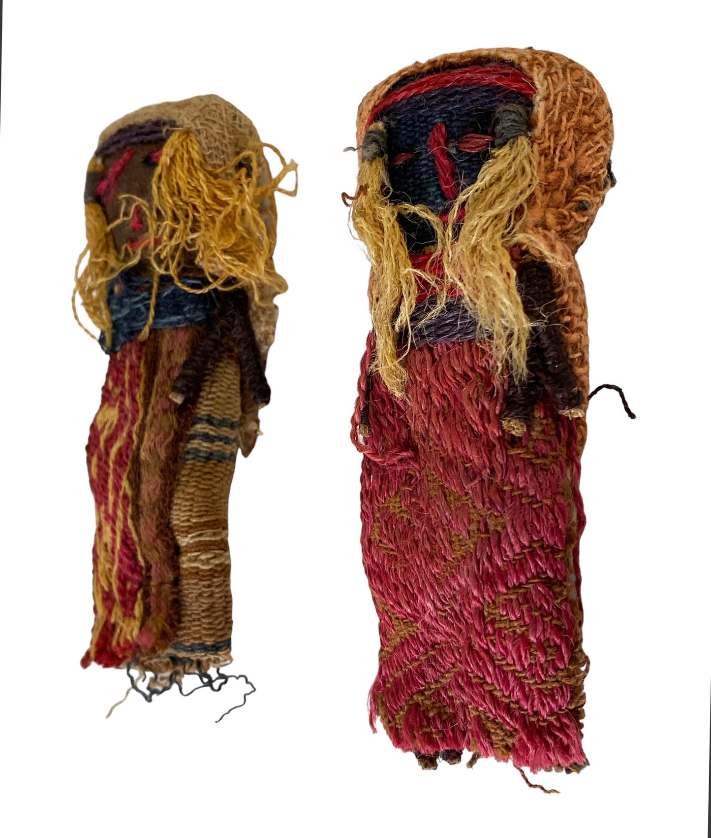 # 5615 Peruvian Chancay Burial Dolls 4" h S/2