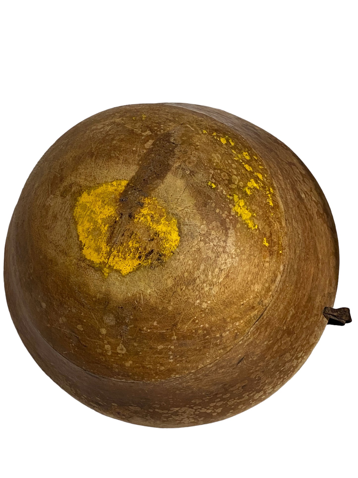 #7099African Hausa Wooden Bowl From Niger 14" Diameter