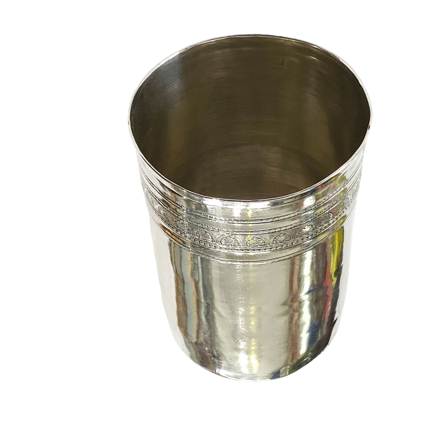 #7009 Old Coin Silver Beaker