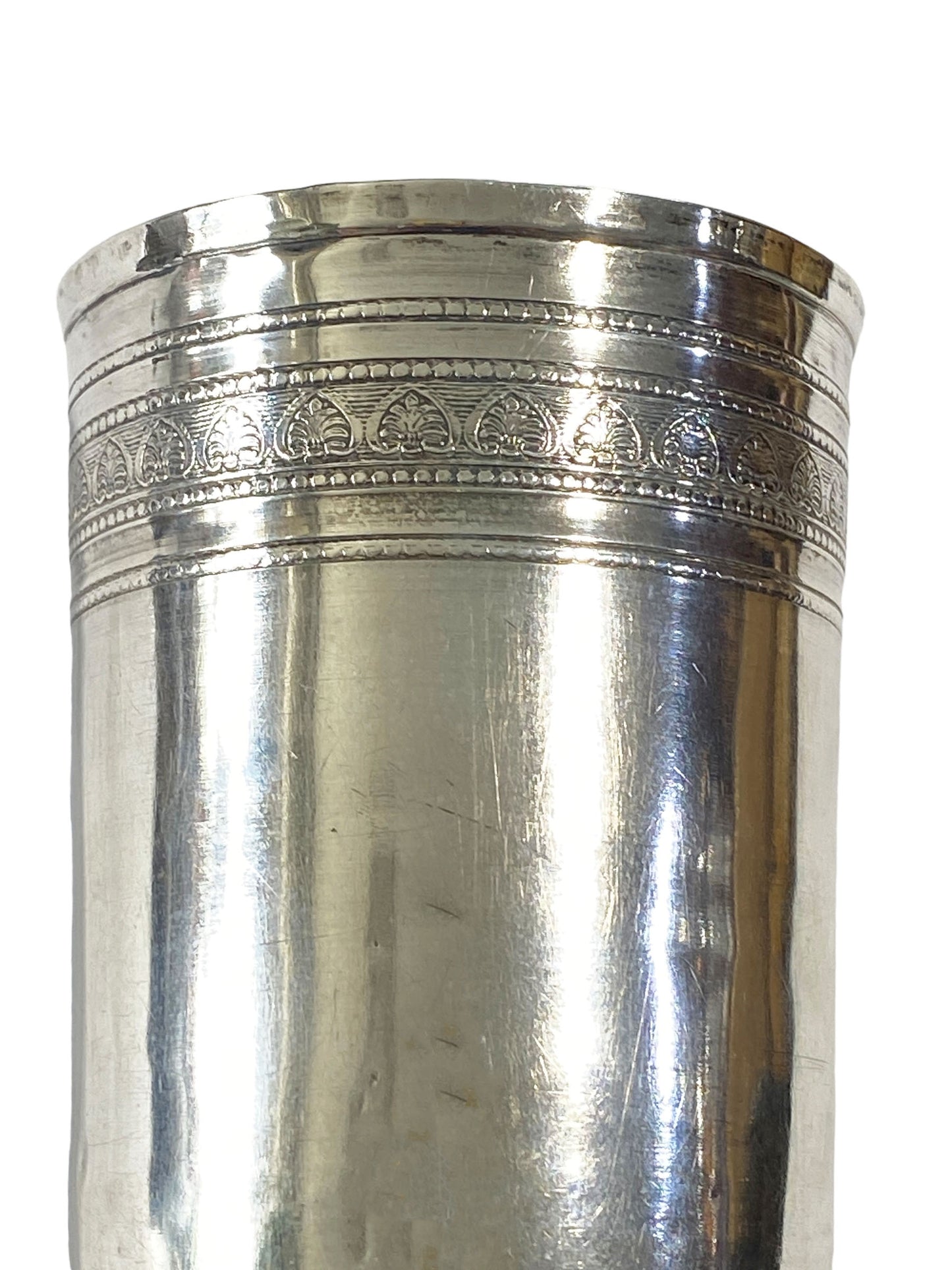 #7009 Old Coin Silver Beaker