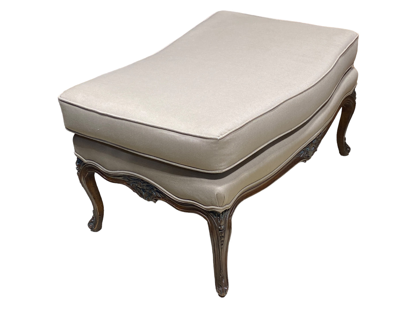 #5792 19th Century Country French Provincial Mahogany Bench Seat