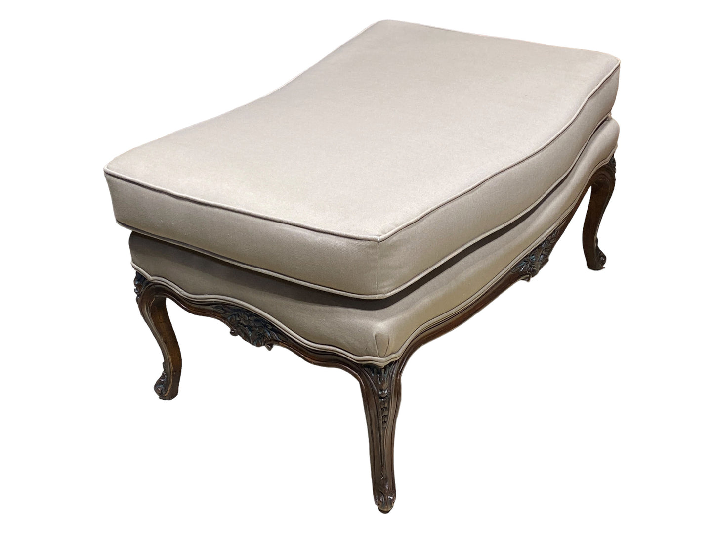#5792 19th Century Country French Provincial Mahogany Bench Seat