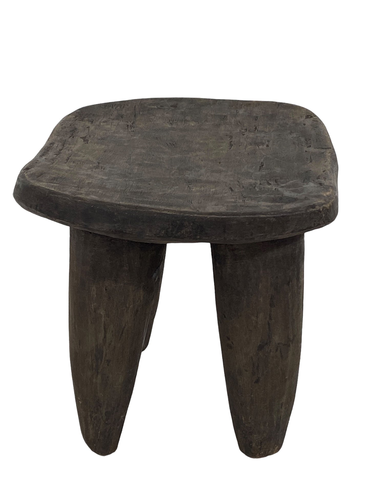 # 5401 African Carved Wood Senufo Table/Stool 15" W