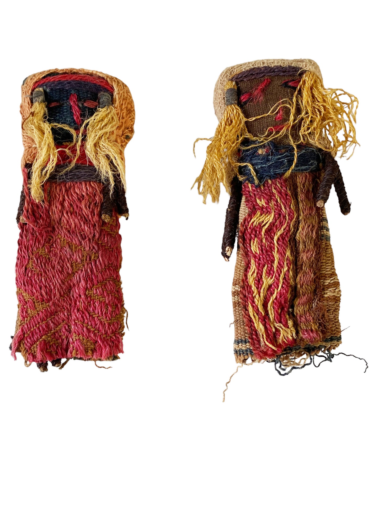 # 5615 Peruvian Chancay Burial Dolls 4" h S/2