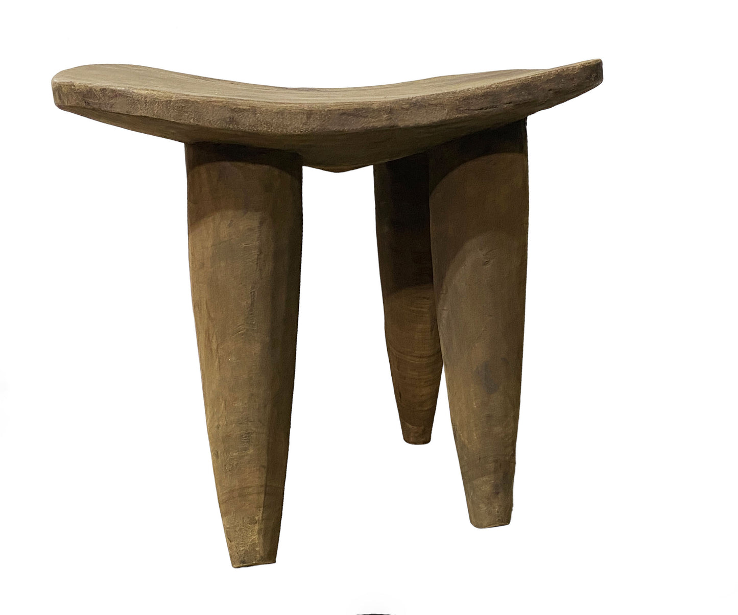 # 5528 Superb Rustic African Senufo Stool / Table I coast 19.5" H by 20.5" w