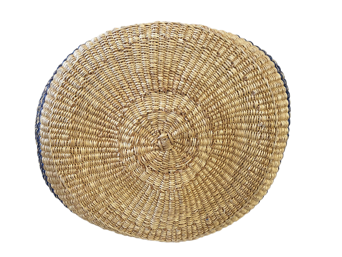 #5863 African Ghanian Bolga Basket 19" H by 20" W