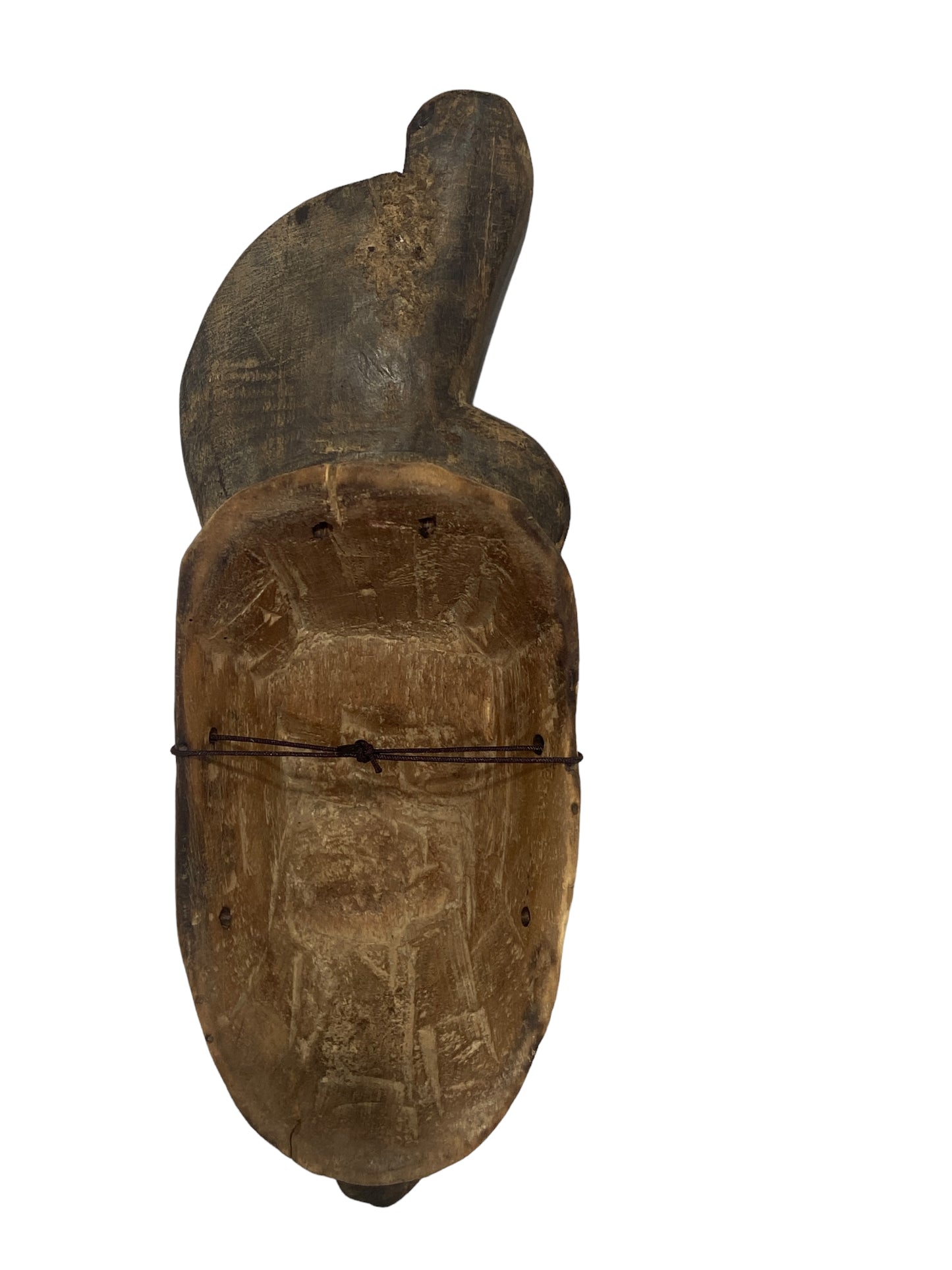 #5481 Superb African Baule Portrait Mask Cote D'ivoire 14" H