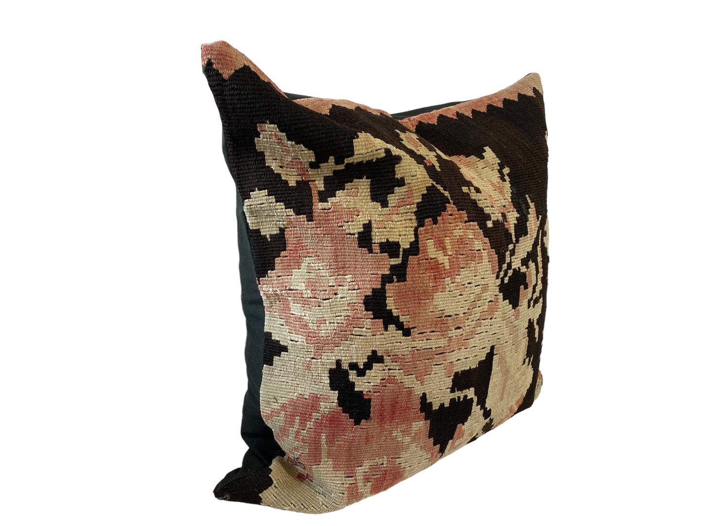 #5599 Custom Made Old Turkish Bessarabian Tribal Kilim Pillow Cover 20