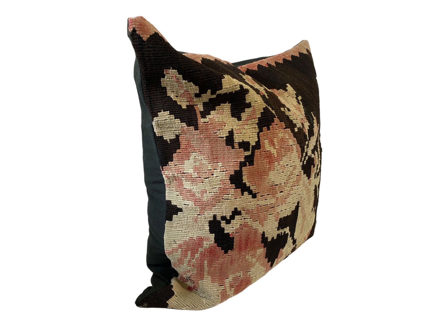#5599 Custom Made Old Turkish Bessarabian Tribal Kilim Pillow Cover 20