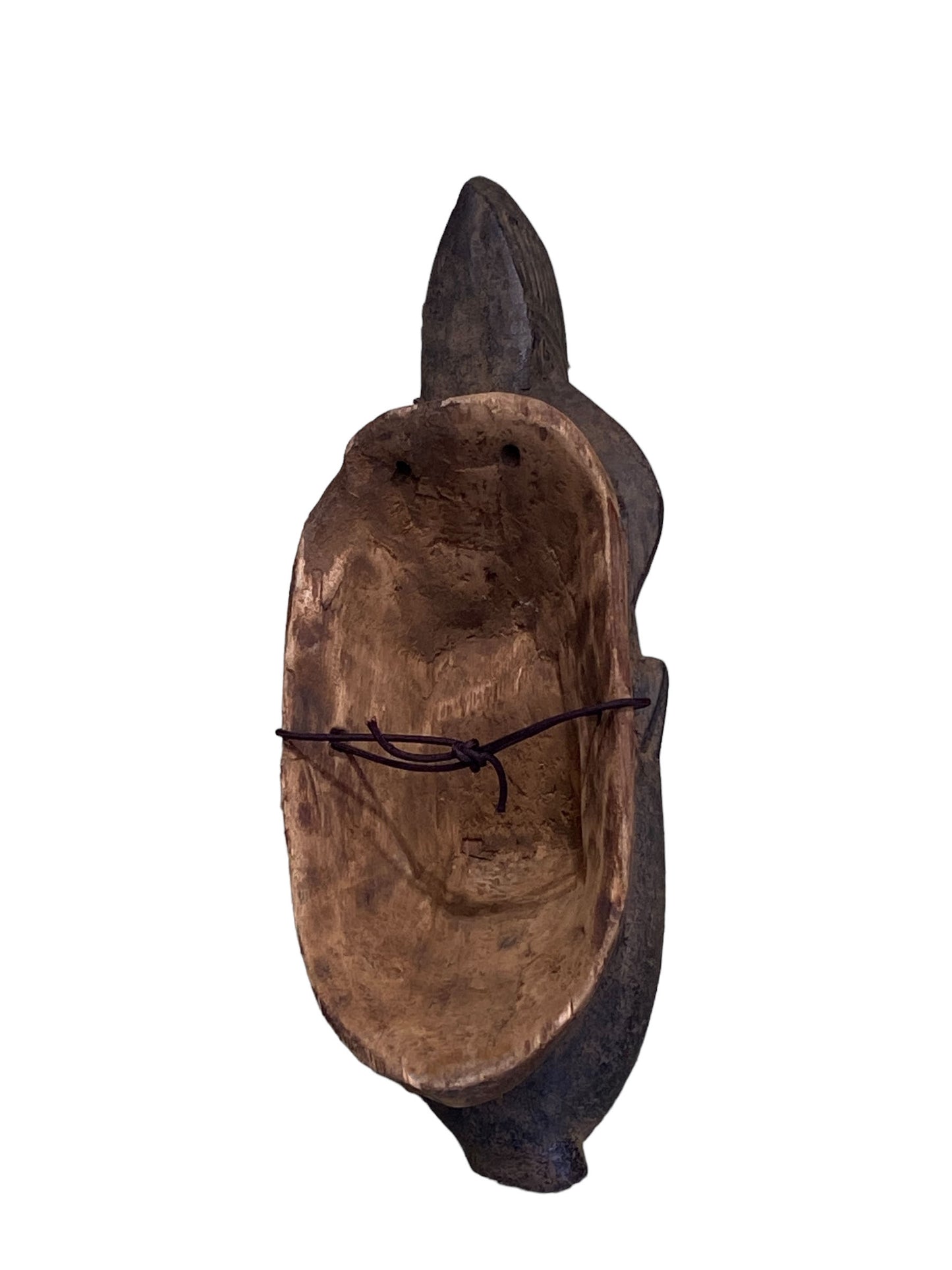 #5606 Superb African Baule Portrait Mask Cote D'ivoire 15" H