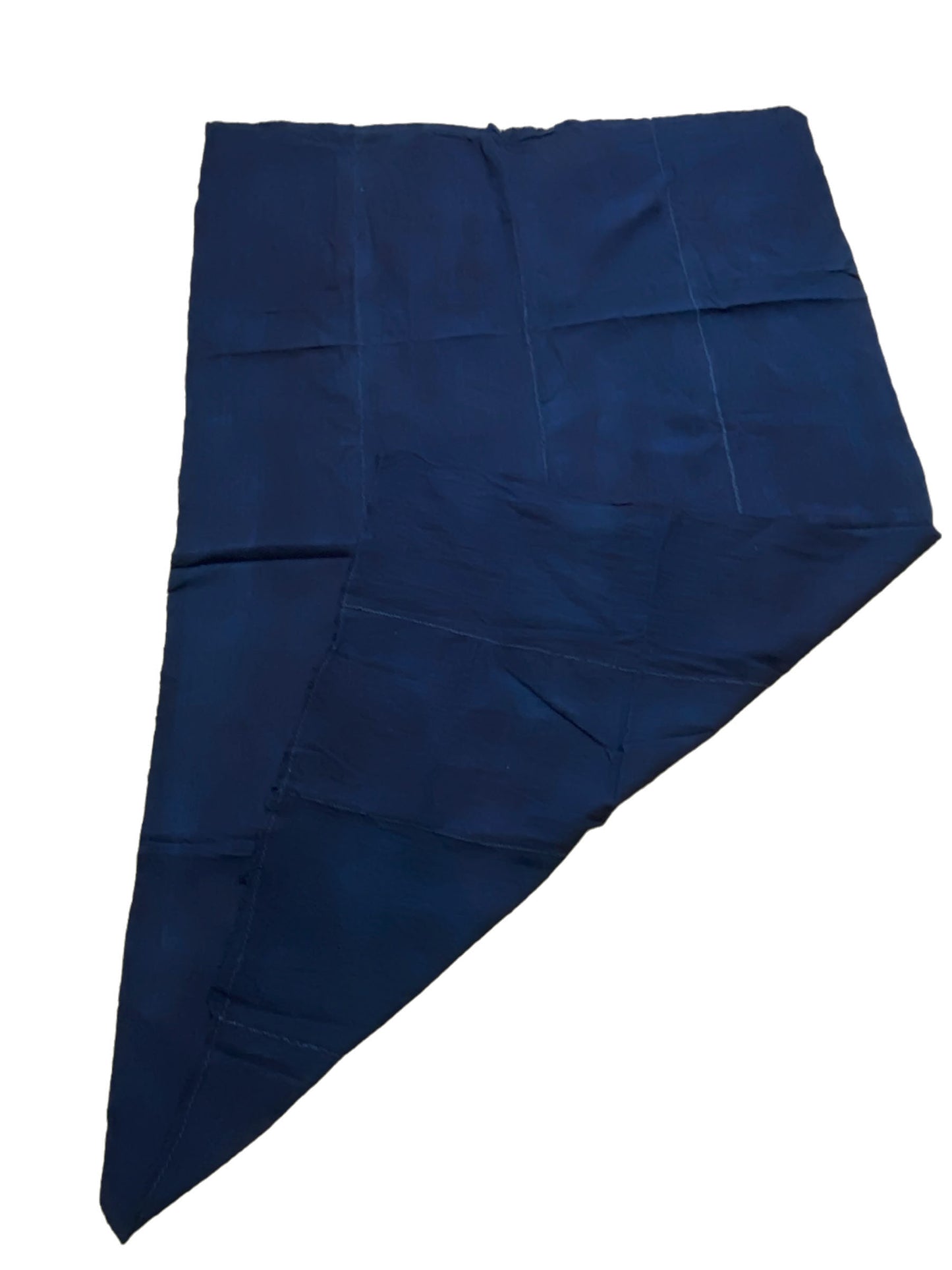 #7063 Fine Plain Indigo Cloth - Mossi Tribe Burkina Faso 68" H by 43" W