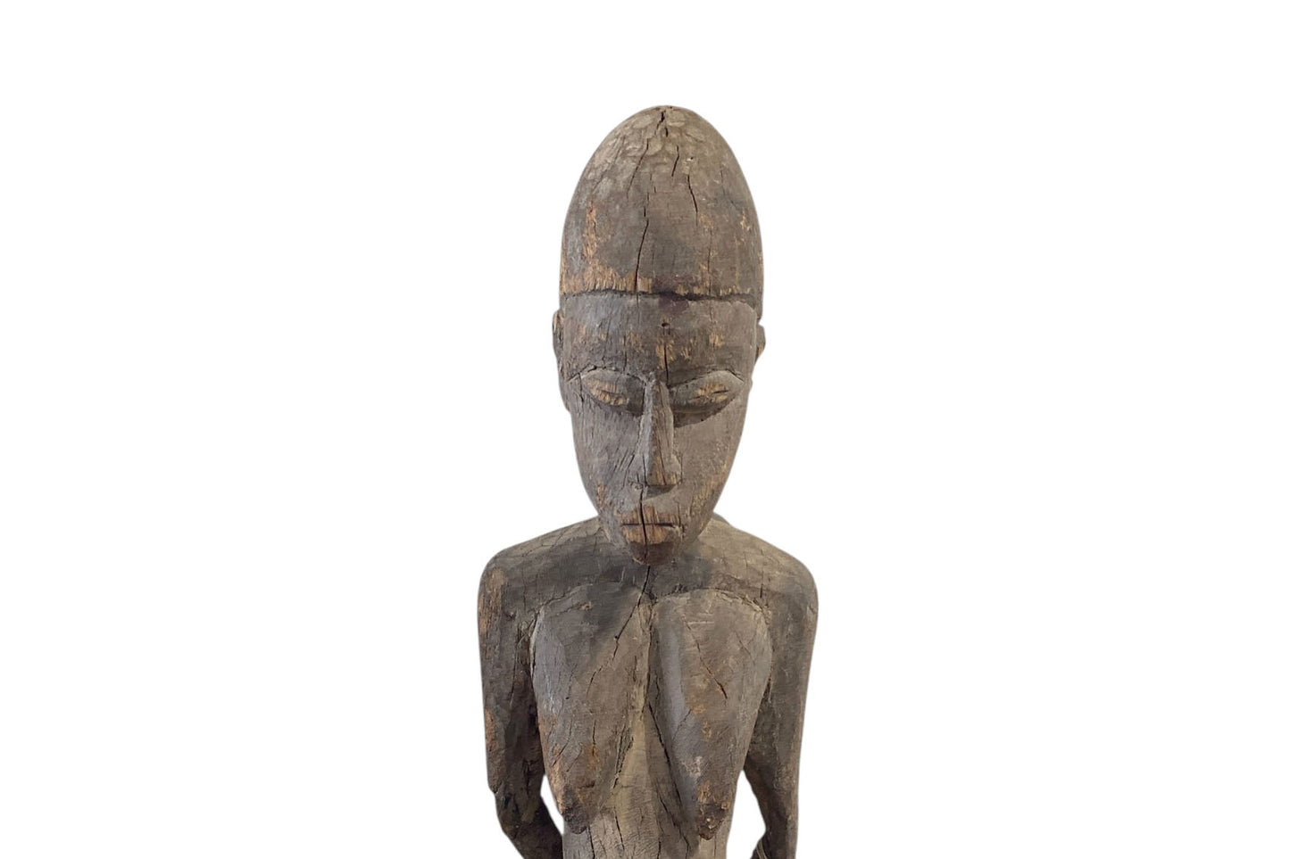 #558 Stunning Carving Old Lobi Maternity Sculpture Burkina Faso 23.75H