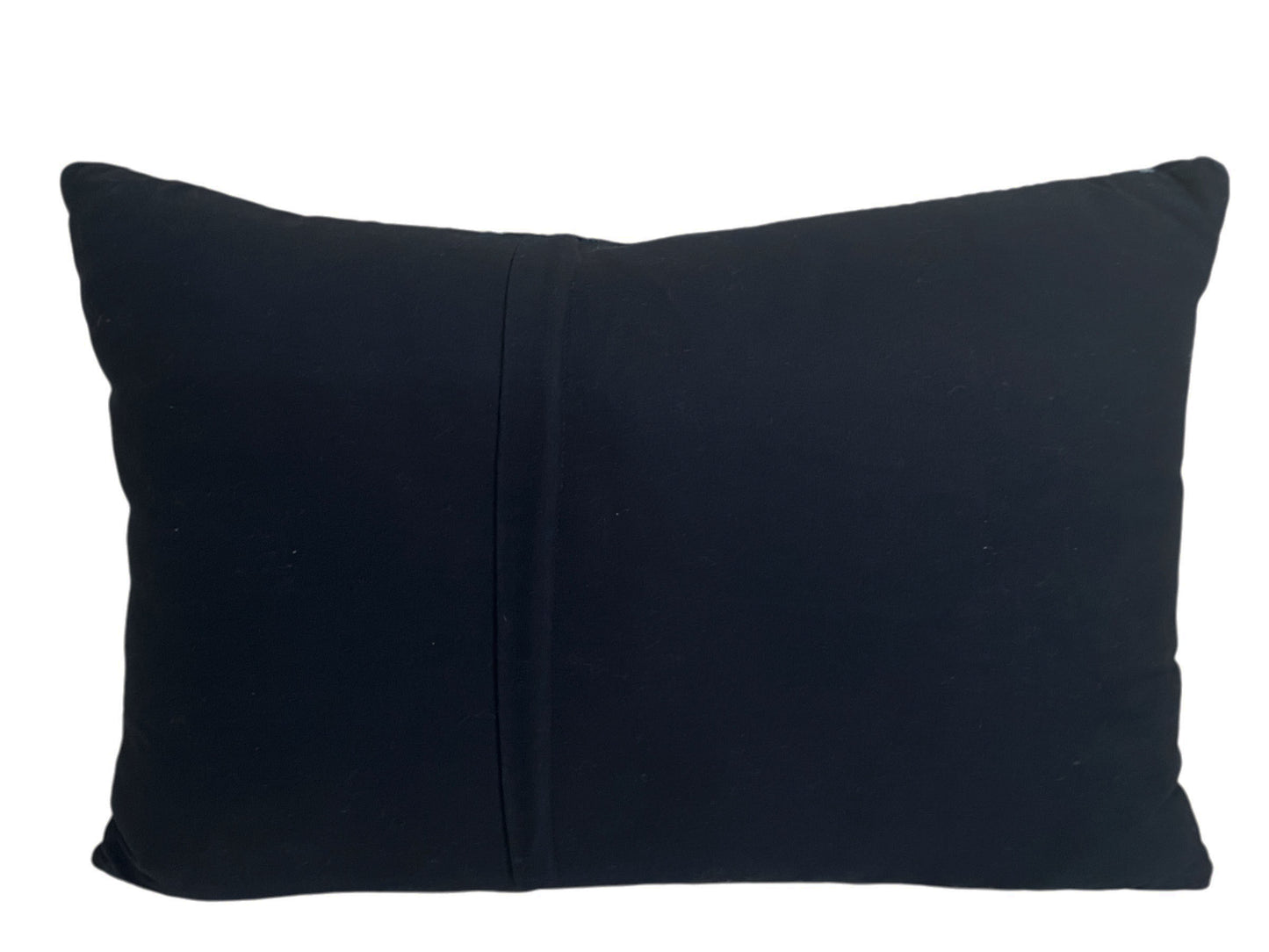 #683 African Custom Made Indigo cloth Pillow 19" w by 13" H