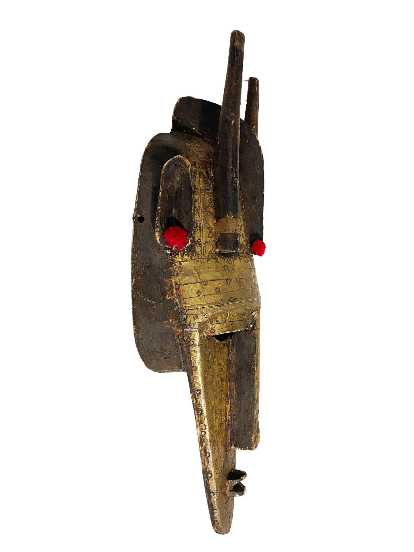 #3451 African Old Kore Mask Marka Mali 23.5"H