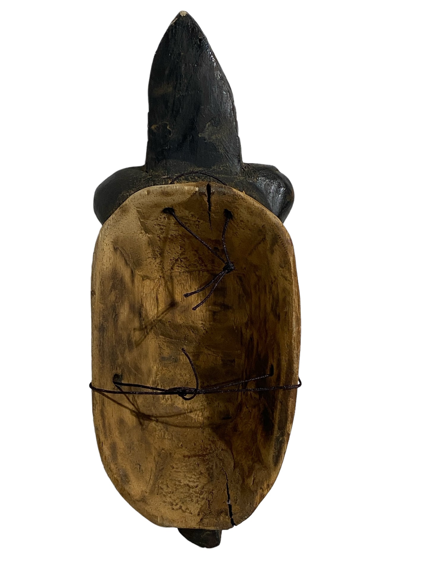 #5985 African Guru Female Portrait Mask Côte d'Ivoire 14" H