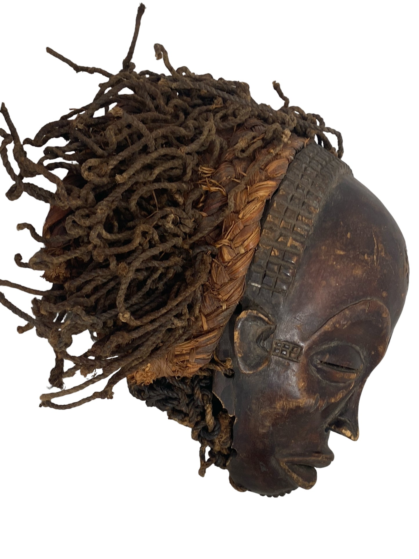 #1077 Rare Chokwe , Angola, D.of the Congo Zambia mask