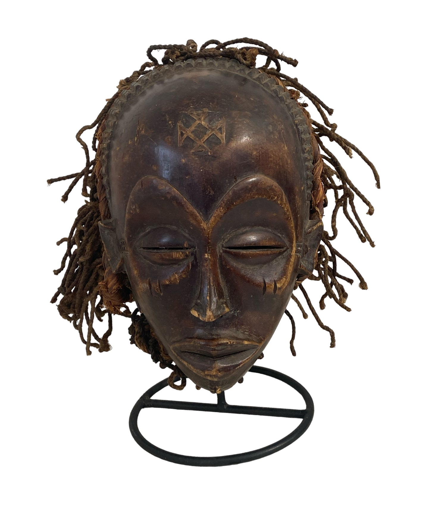 #1077 Rare Chokwe , Angola, D.of the Congo Zambia mask