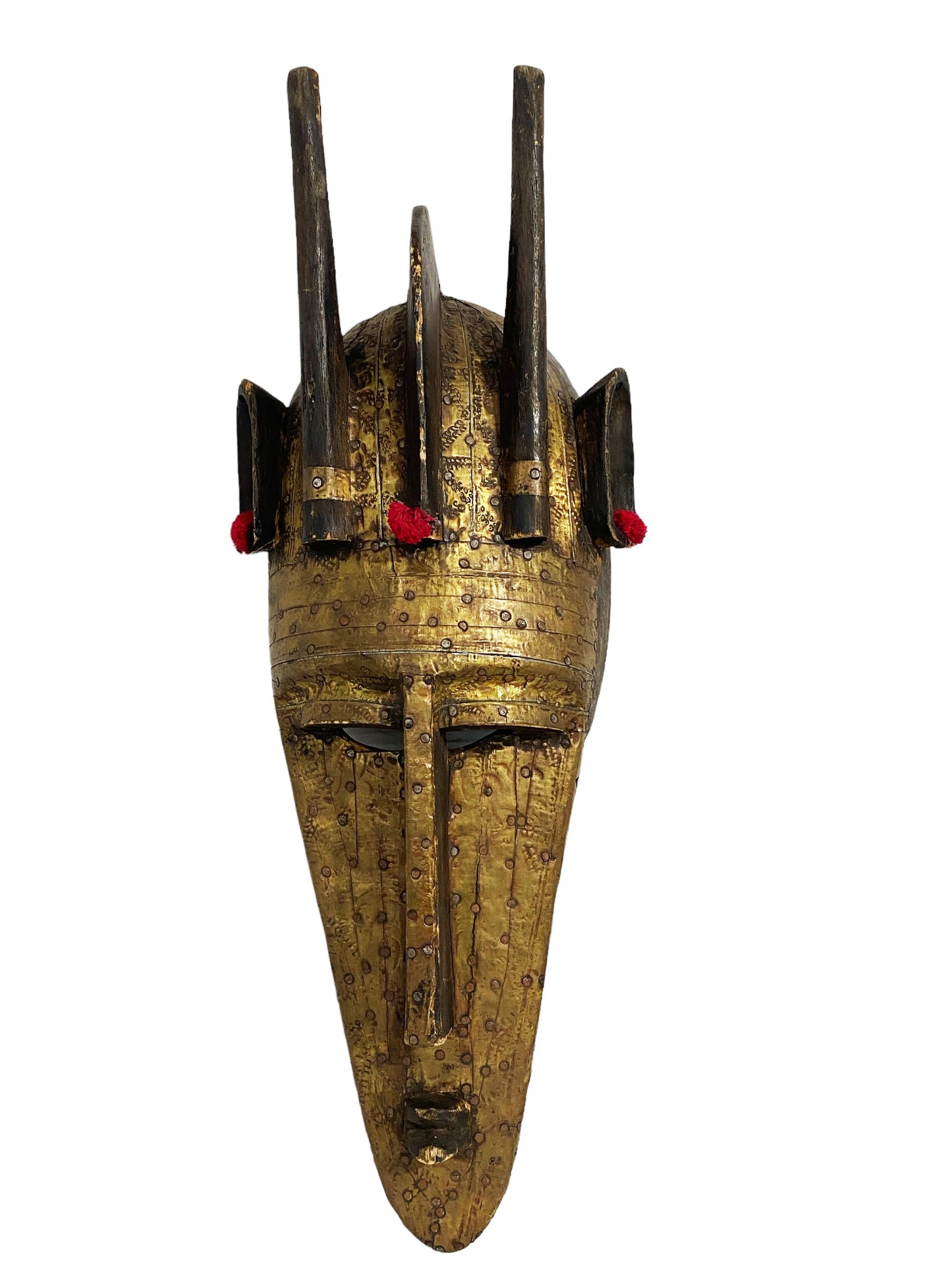 #3451 African Old Kore Mask Marka Mali 23.5"H