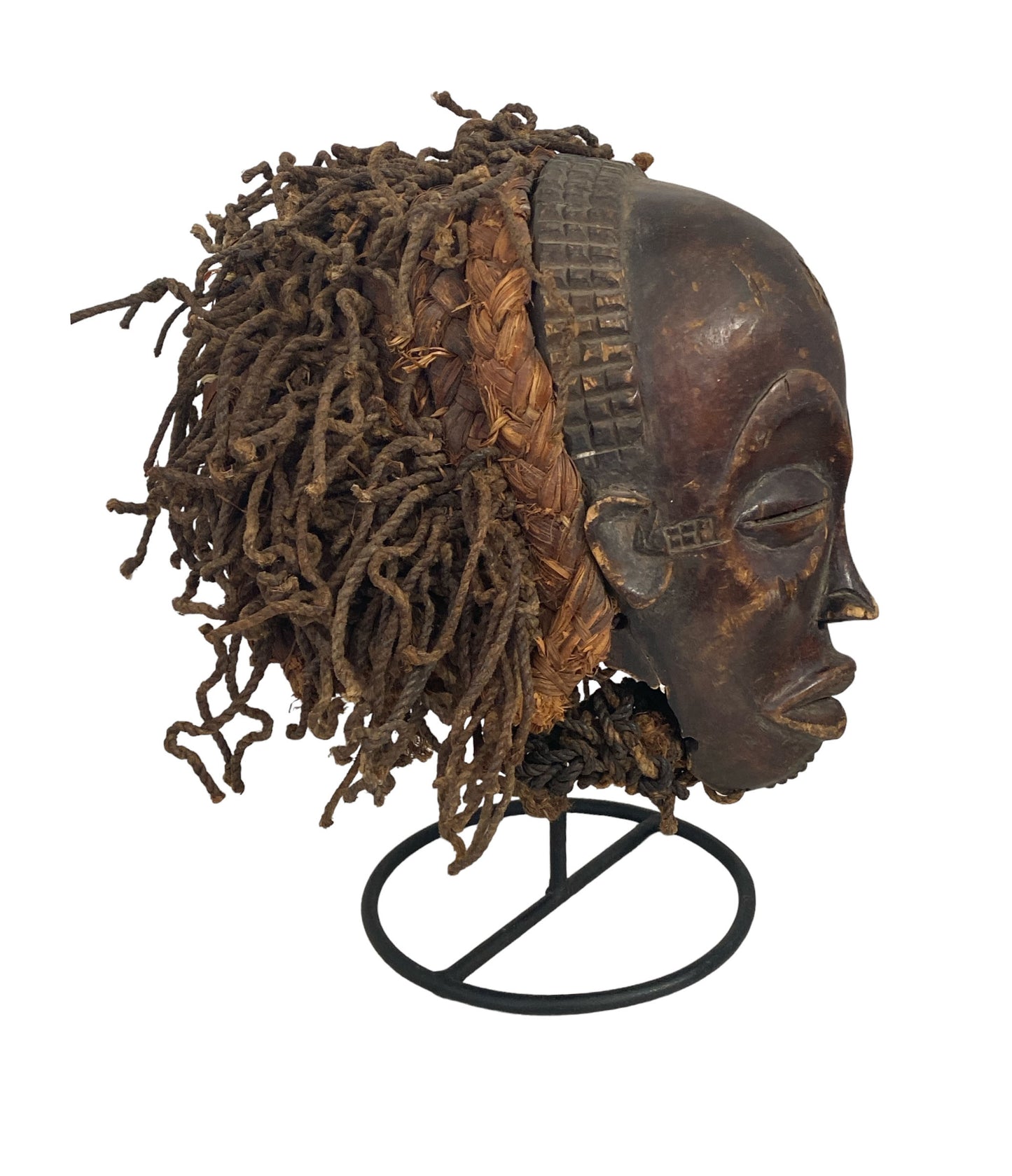 #1077 Rare Chokwe , Angola, D.of the Congo Zambia mask