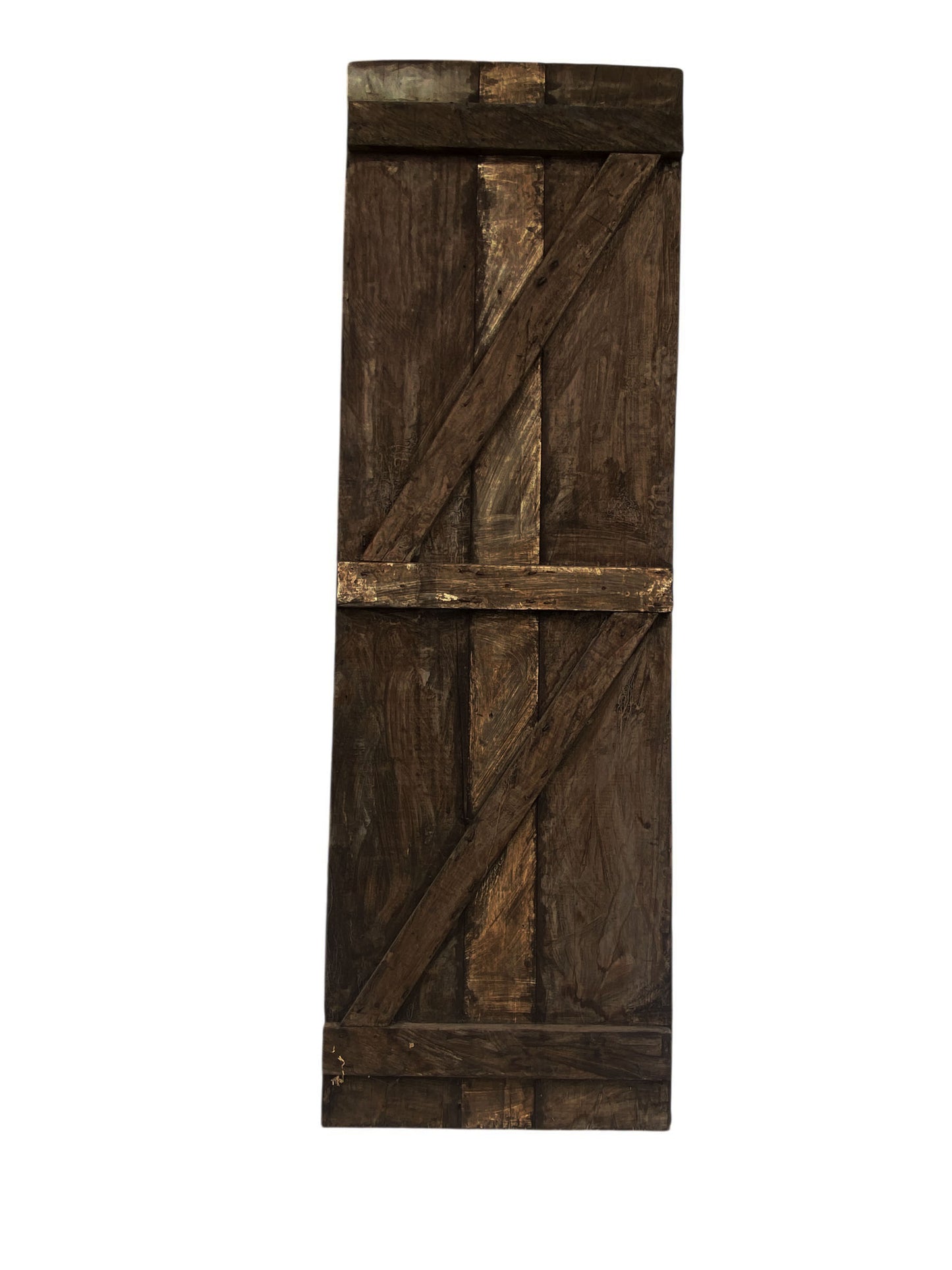 #6828 Vintage Granary Dogon Door w/Nomoo Ancestors /crocodiles/ Mali African 80" H