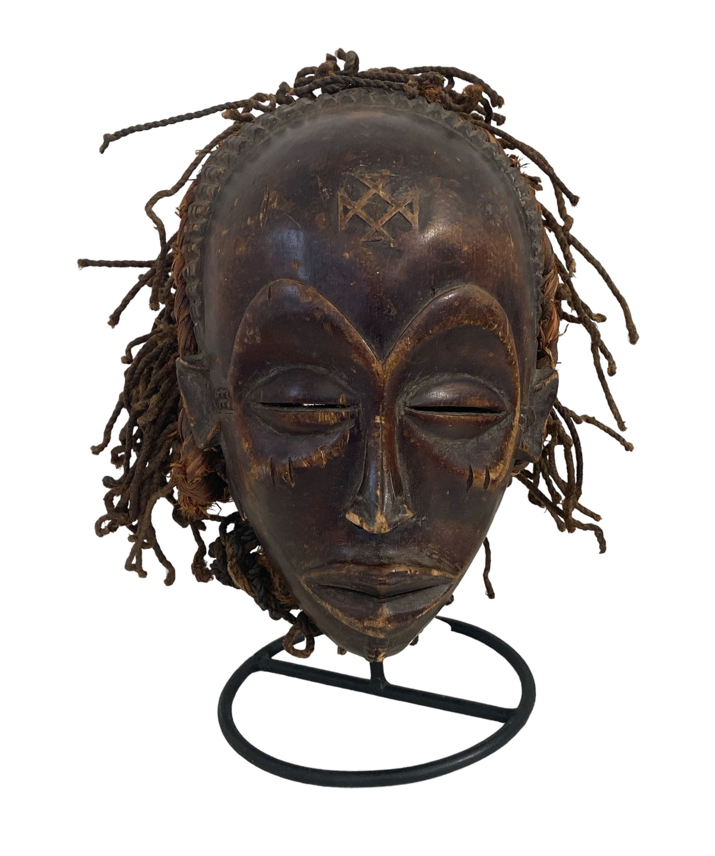 #1077 Rare Chokwe , Angola, D.of the Congo Zambia mask