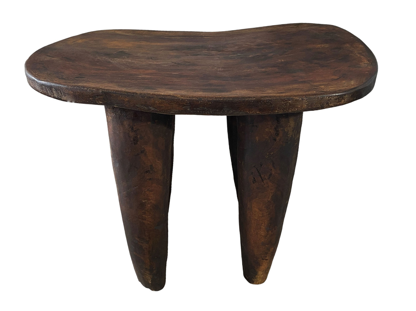 # 7276 African Carved Wood Senufo Table/Stool 21" W