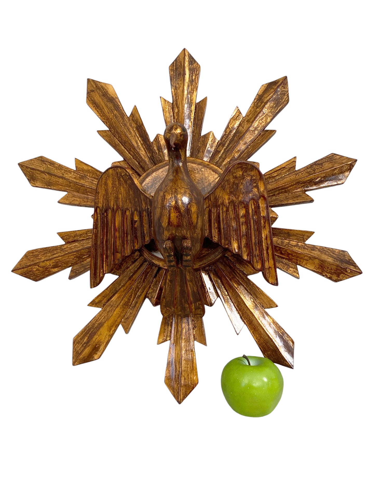 #7047 European Wooden Dove Sunburst the Holy Spirit 20" Diameter