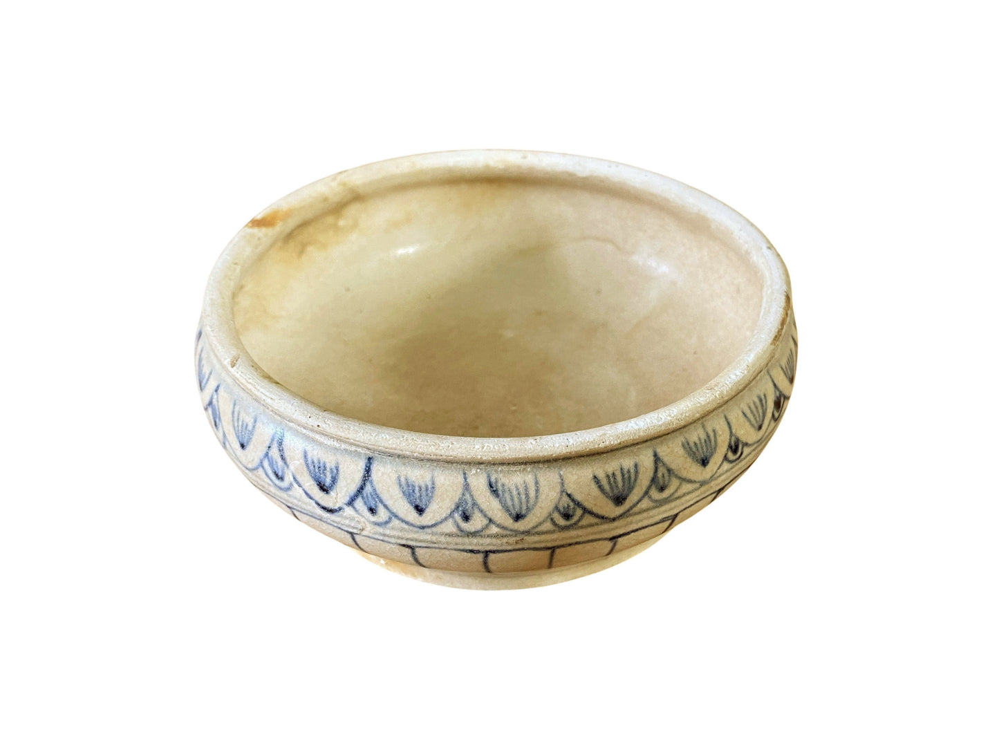#6839 Hoi An Hoard Shipwreck Antique Bowl Late 15th-Early 16th century 4" D