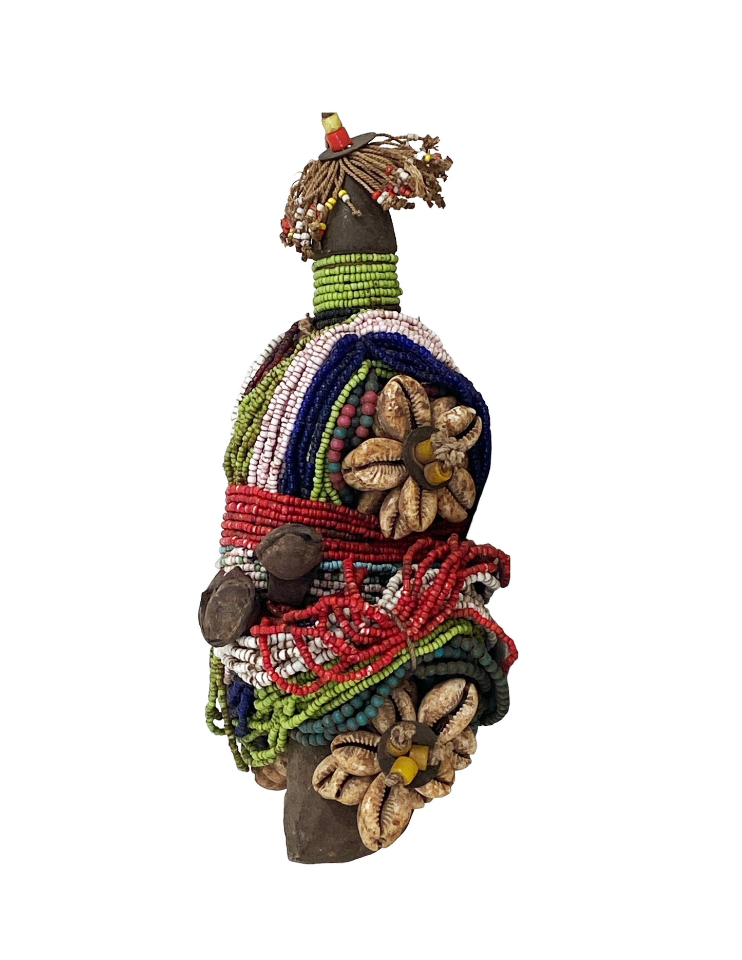 #7226 African Fali Fertility Doll Phallic Cameroon 9" H