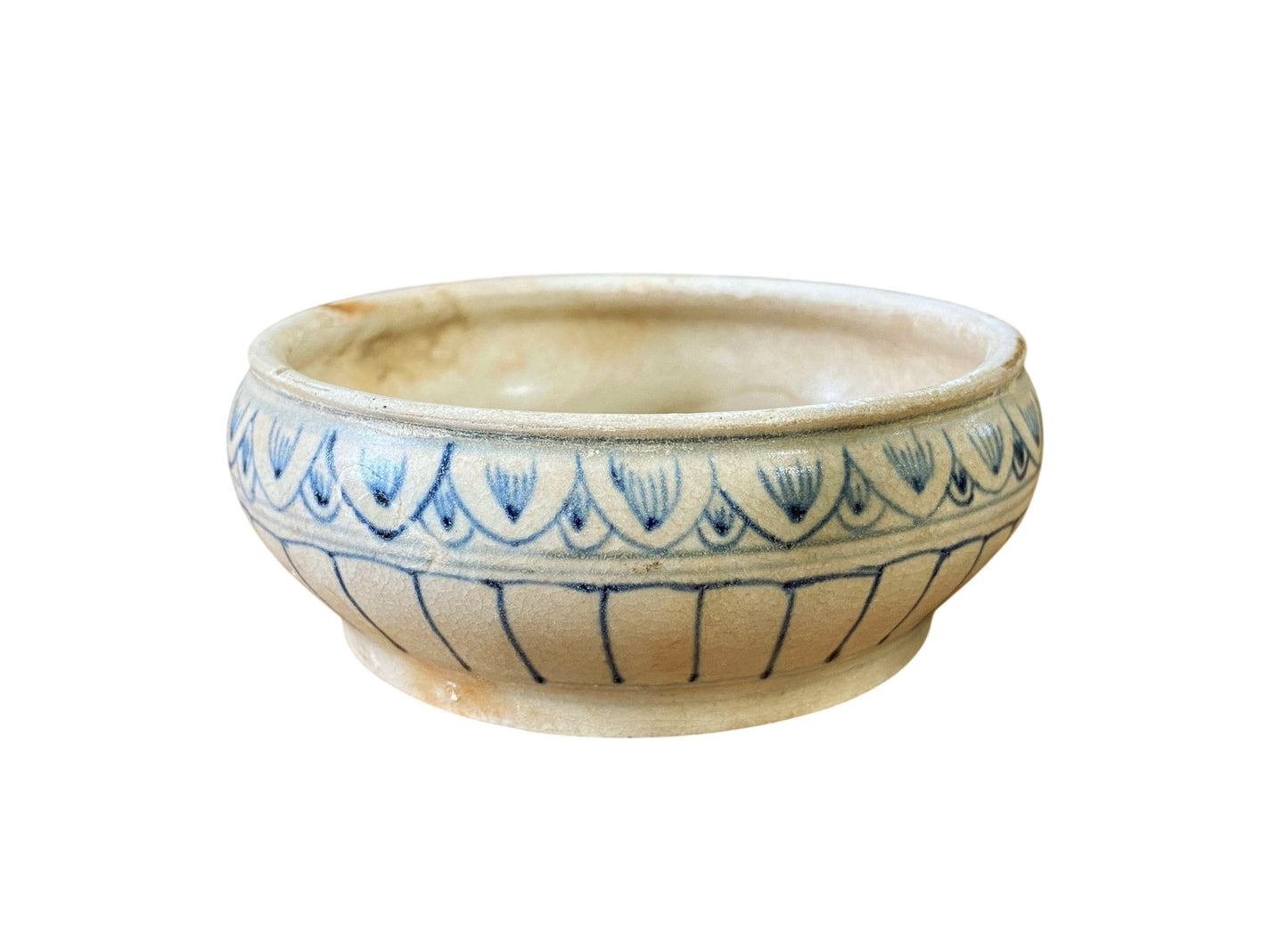 #6839 Hoi An Hoard Shipwreck Antique Bowl Late 15th-Early 16th century 4" D