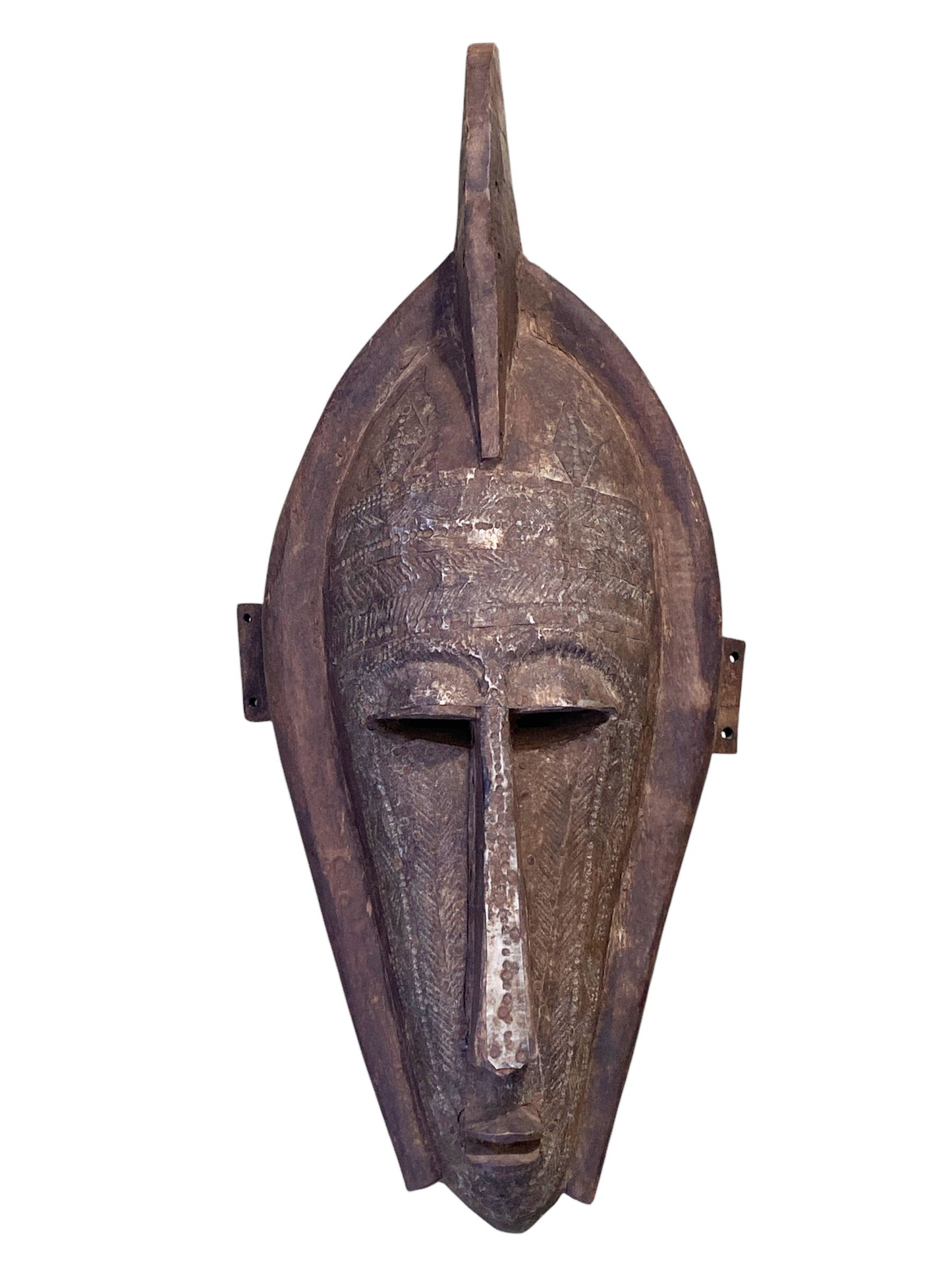#794 African Kore Mask Marka Mali 21"