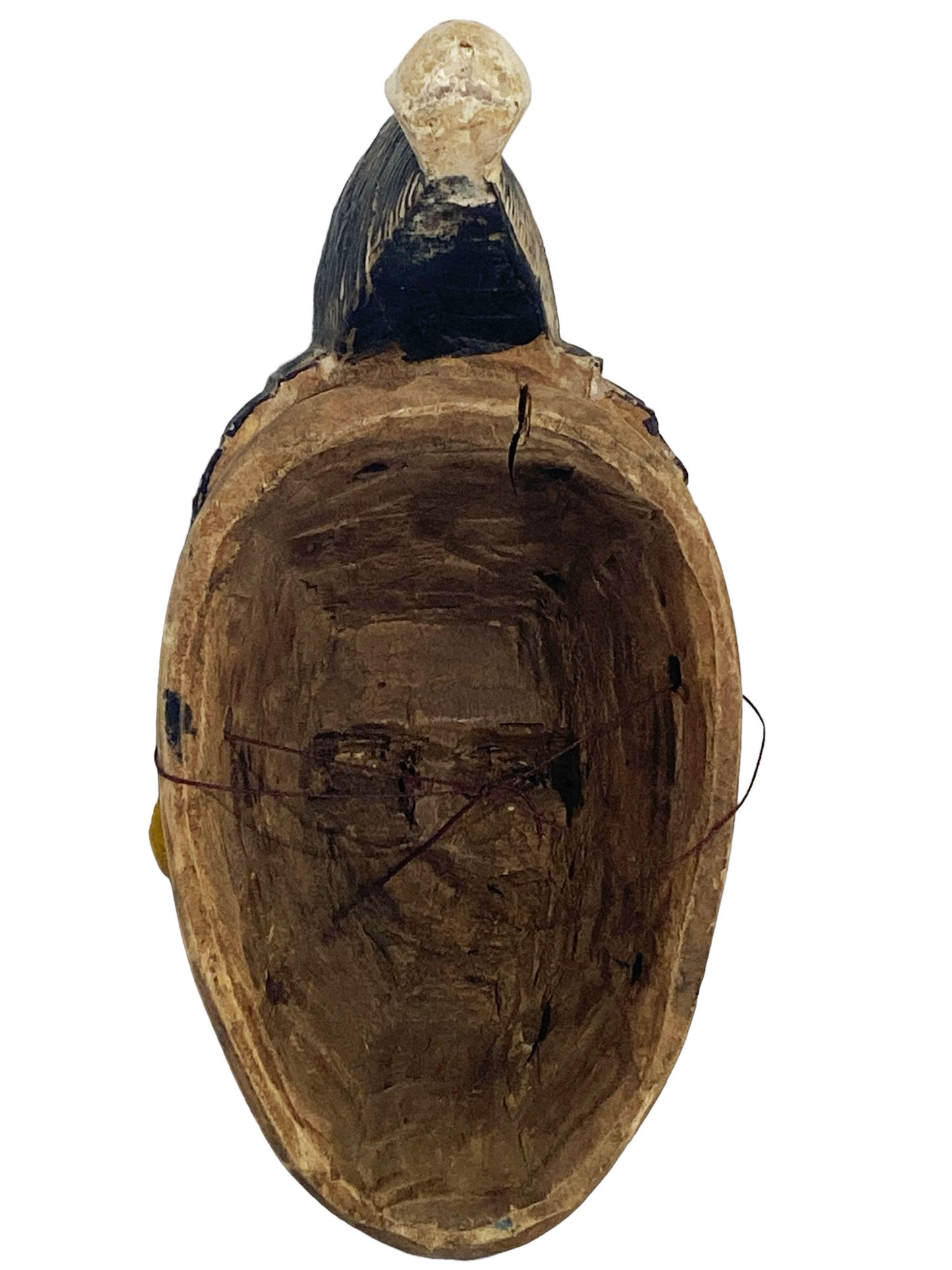 #3521 African Guru Passport Portrait Mask Cote d'Ivoire 11"