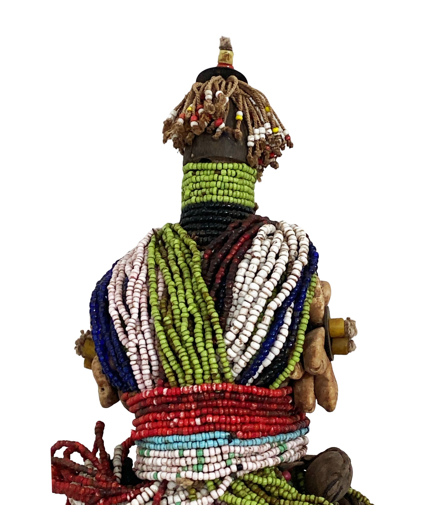 #7226 African Fali Fertility Doll Phallic Cameroon 9" H