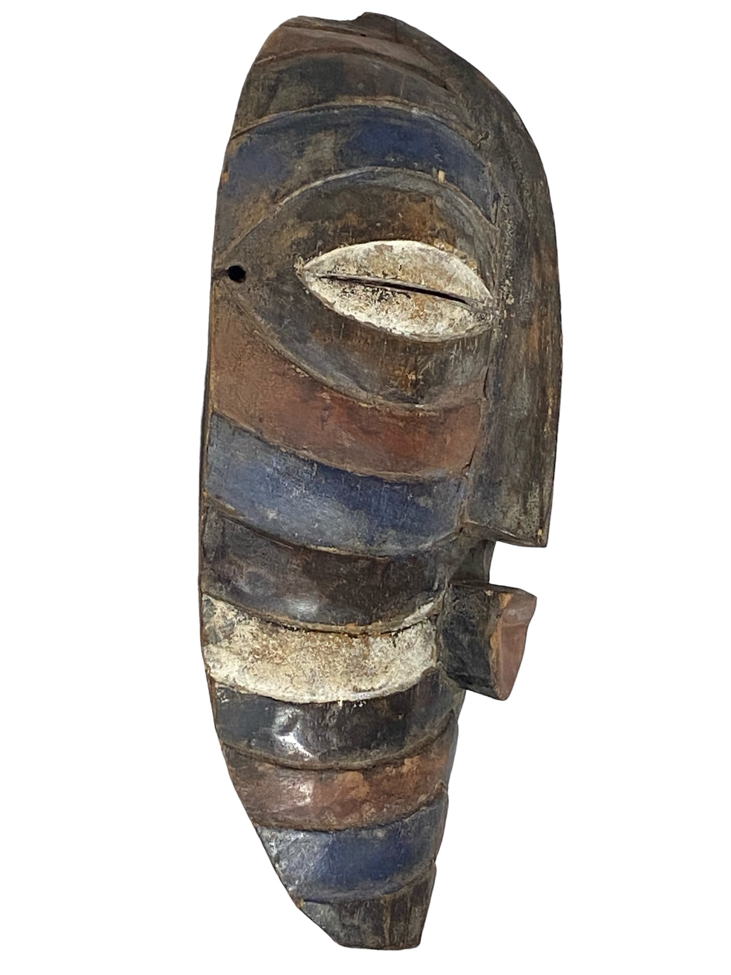 # 1678 African Songye Kifwebe Mask 16"h