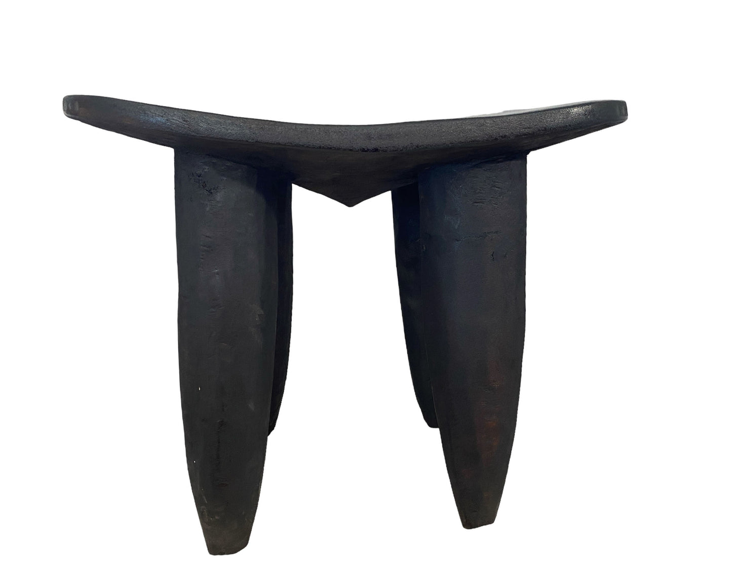 # 5907 African Carved Wood Senufo Table/Stool 21" W