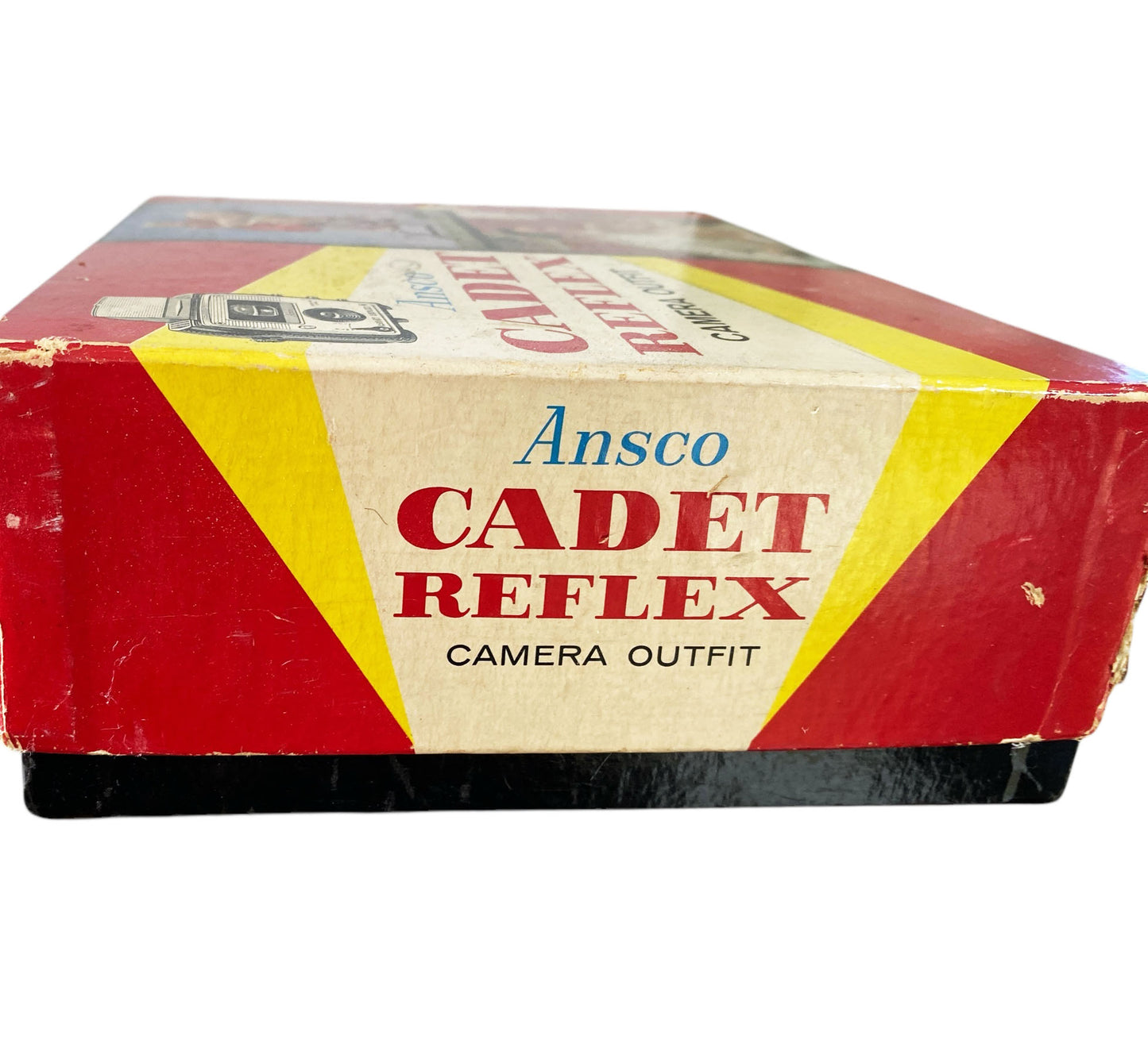 #6409 Vintage Ansco Cadet Reflex Camera w/ Flash, Manual, Original Box *B&W and Color