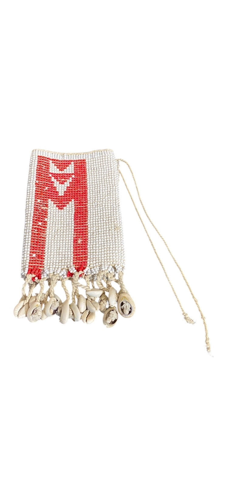 #6314 Ceremonial Skirt Kirdi Beaded Cache Sex Pikuran Cameroon