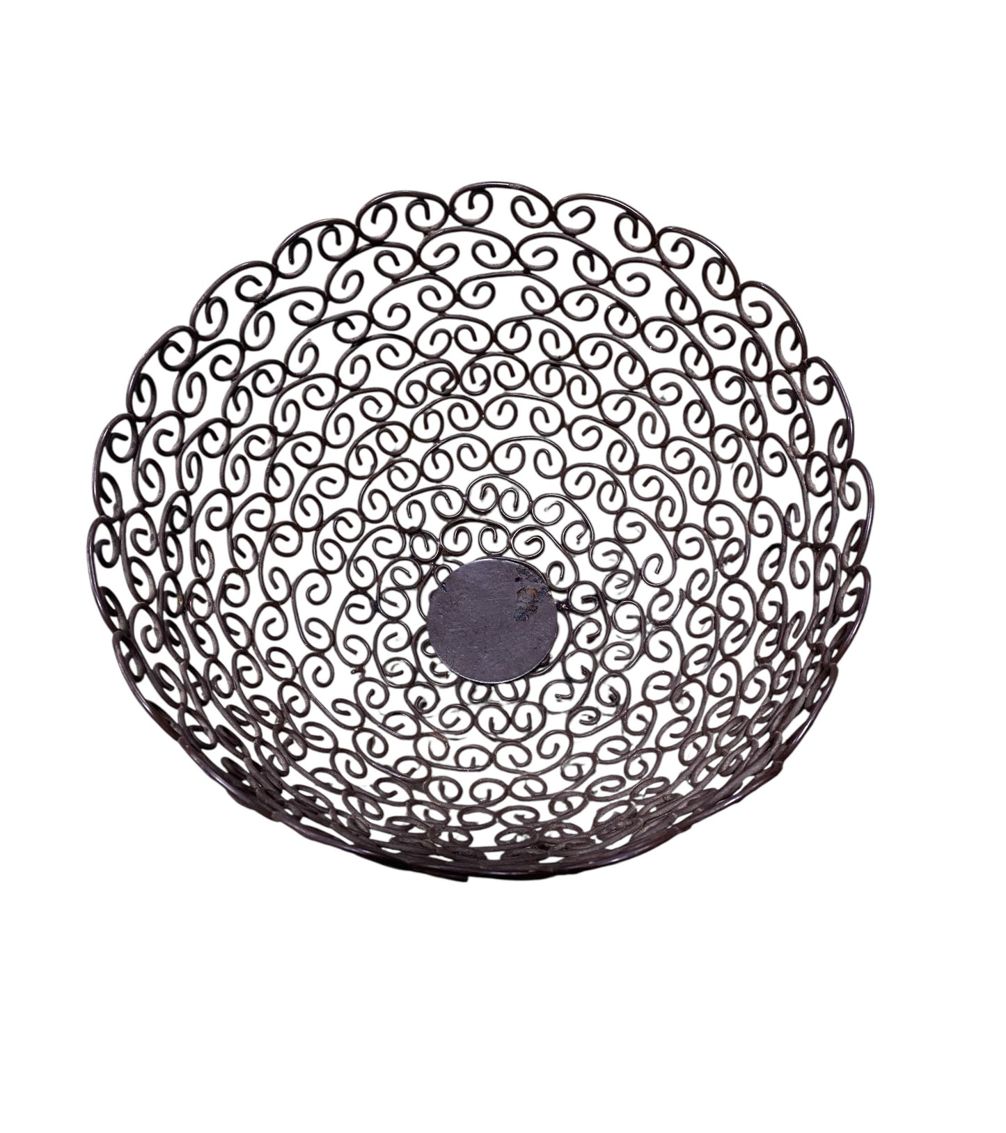 # 1A Iron Basket With 10 Decorative Balls