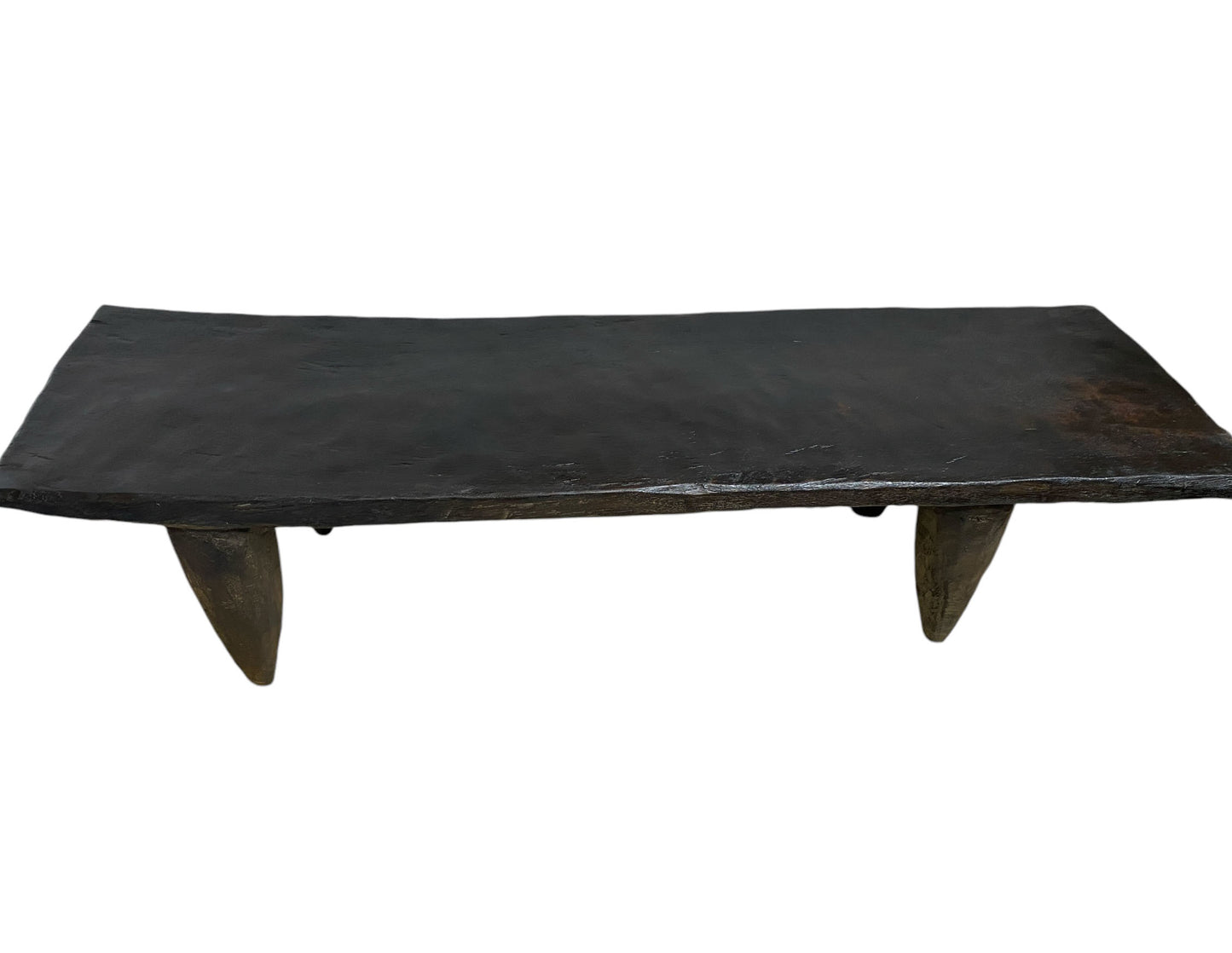 # 6270 African Carved Wood Senufo Table/Stool 42" W