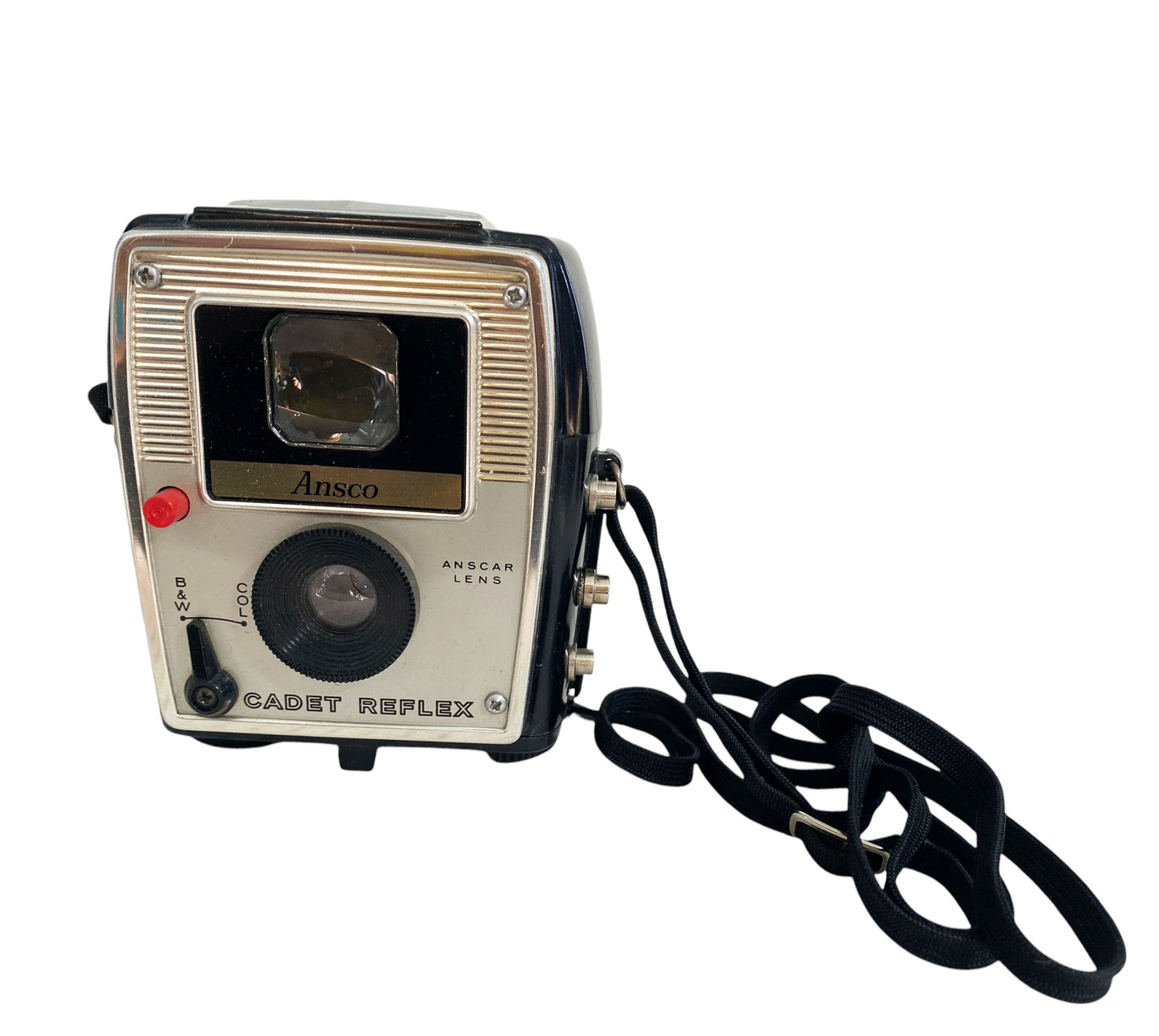 #6409 Vintage Ansco Cadet Reflex Camera w/ Flash, Manual, Original Box *B&W and Color