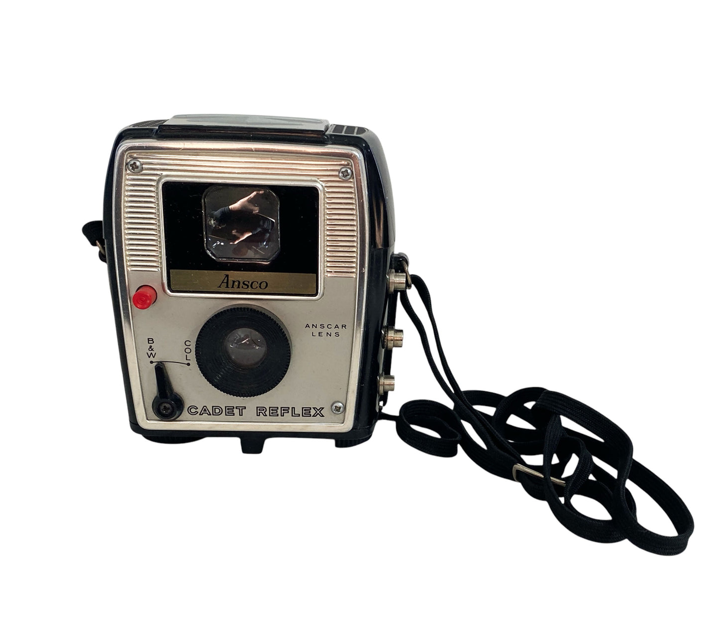 #6409 Vintage Ansco Cadet Reflex Camera w/ Flash, Manual, Original Box *B&W and Color