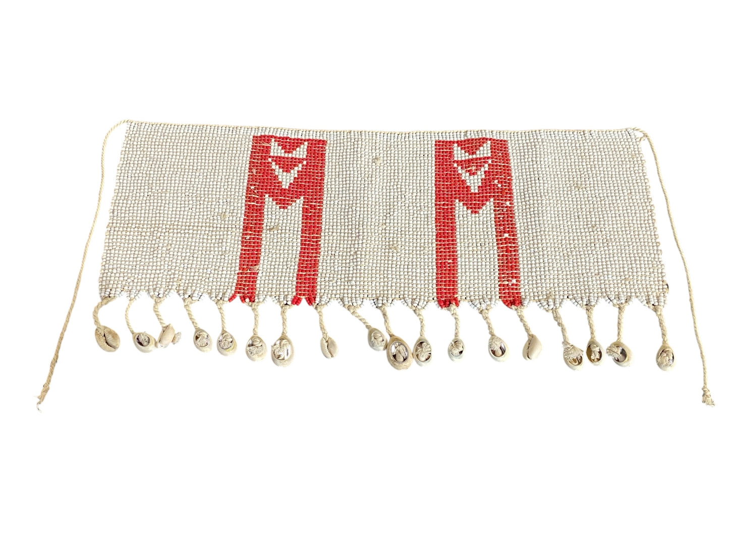 #6314 Ceremonial Skirt Kirdi Beaded Cache Sex Pikuran Cameroon