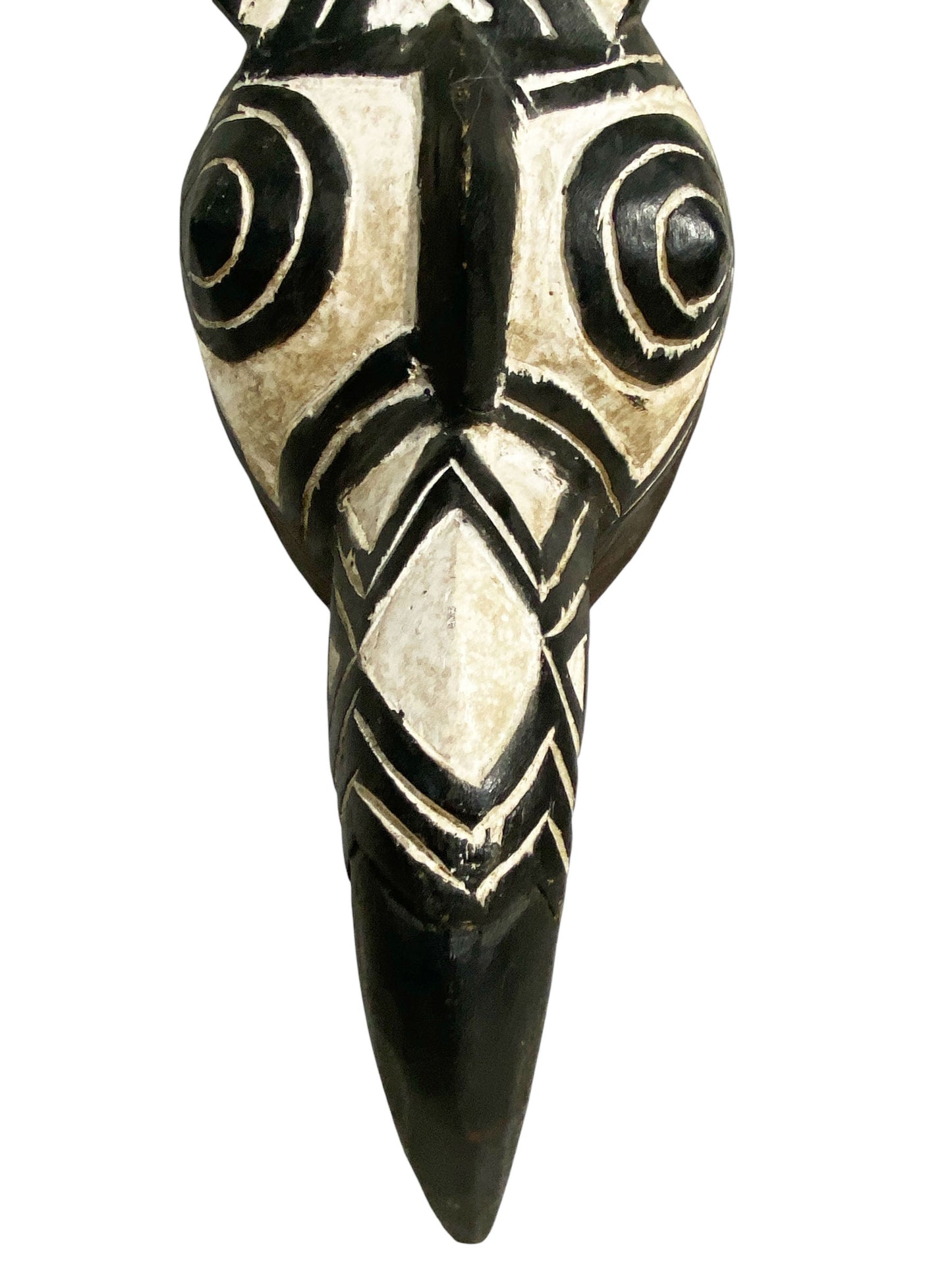 #2280 Bobo Bird Dance Mask Helmet Burkina Faso 26.5" H