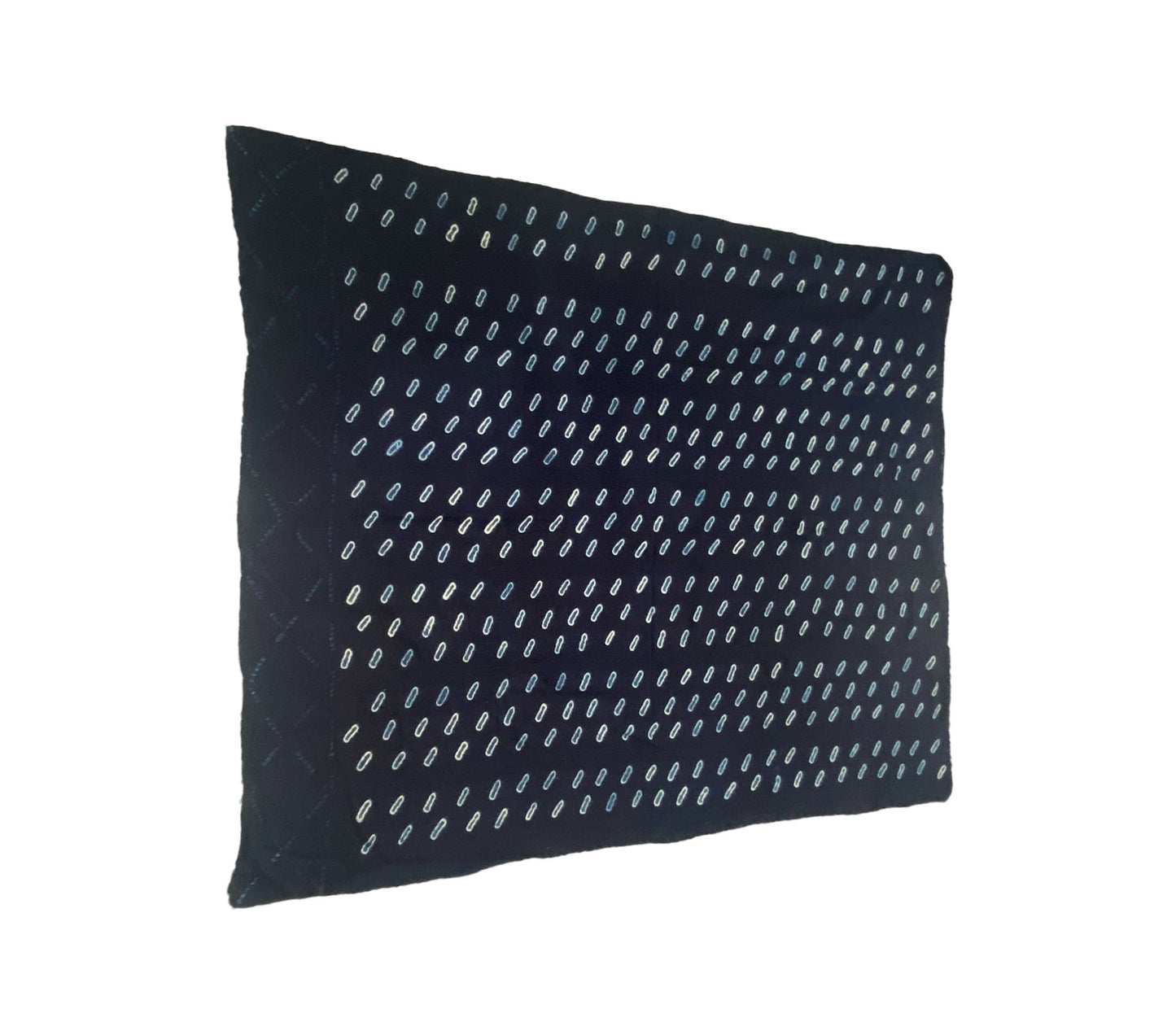 #1041 Fine Indigo Cloth - Mossi Tribe Burkina Faso 57" H by 48" W